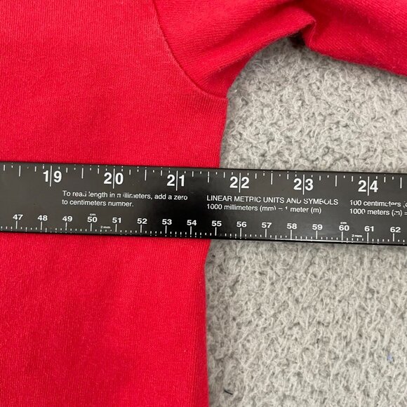 Cincinnati Reds Shirt Men L Red Short Sleeve Y2K ringer Tee - Picture 6 of 8